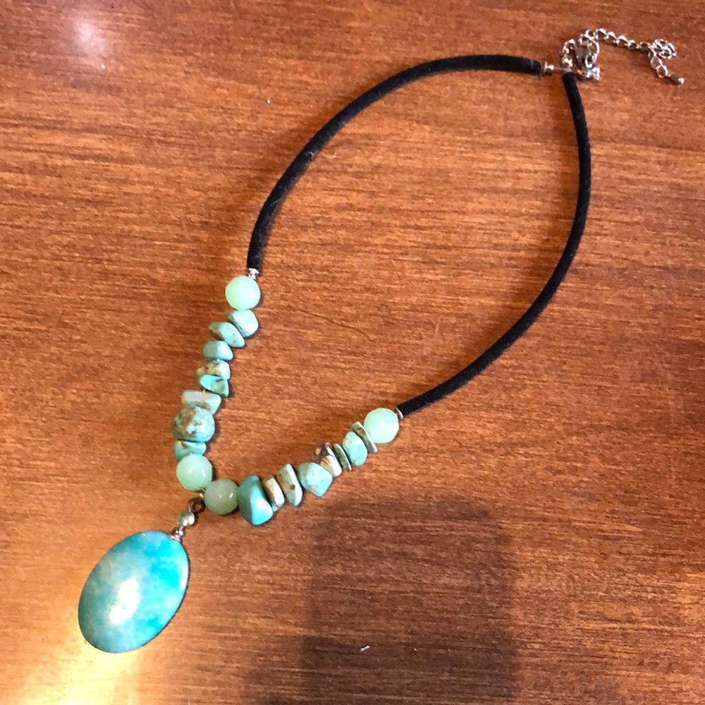 Turquoise Pendant Necklace